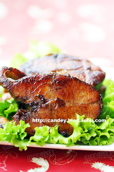 煎烤鱍魚的做法(圖)-