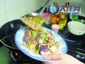 涼拌肉末茄子的做法(圖文)-