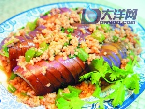 涼拌肉末茄子的做法(圖文)-