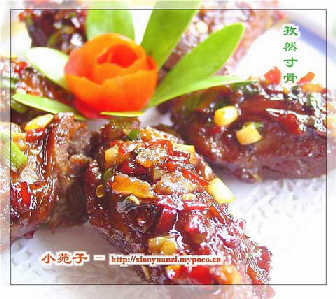 孜然寸骨的詳細做法(圖解)-久久菜譜網