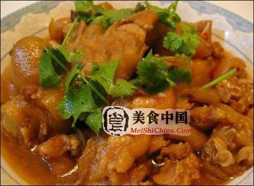 美食中國圖片 - 紅燒豬蹄