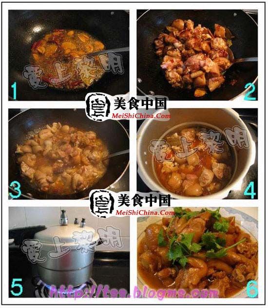 美食中國圖片 - 紅燒豬蹄
