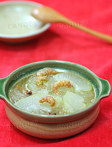冬瓜海米粉絲湯的做法-