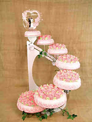 浪漫婚宴蛋糕-
