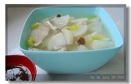 蘿蔔連鍋湯的做法(圖解)-久久菜譜網