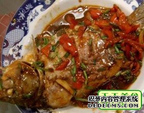 紅燒鯽魚菜譜圖片