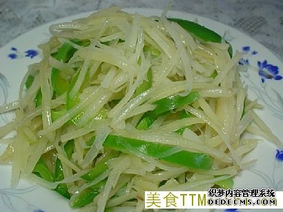 青椒土豆絲/炒土豆絲菜譜圖片